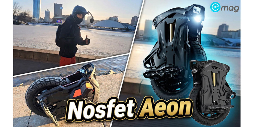 Из Америки в Беларусь — Крис тестирует моноколесо Nosfet Aeon!